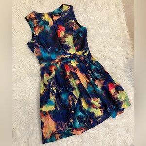 Ellen Tracy Multicolored Dress